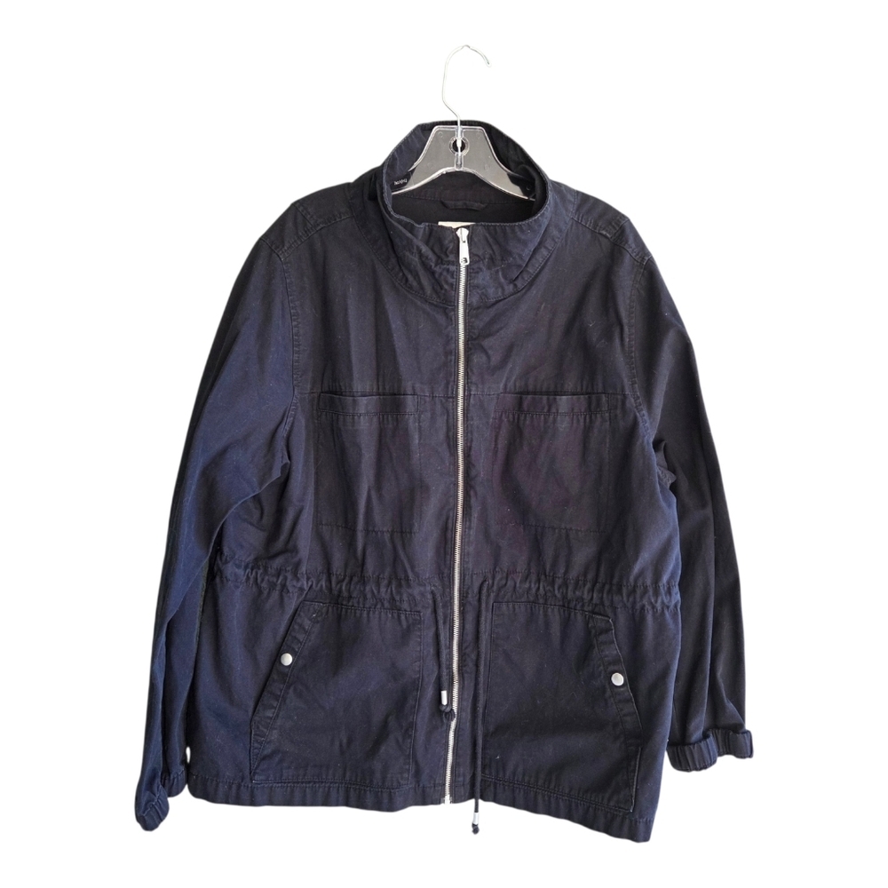 Old Navy Blue cotton military barn coat XXL